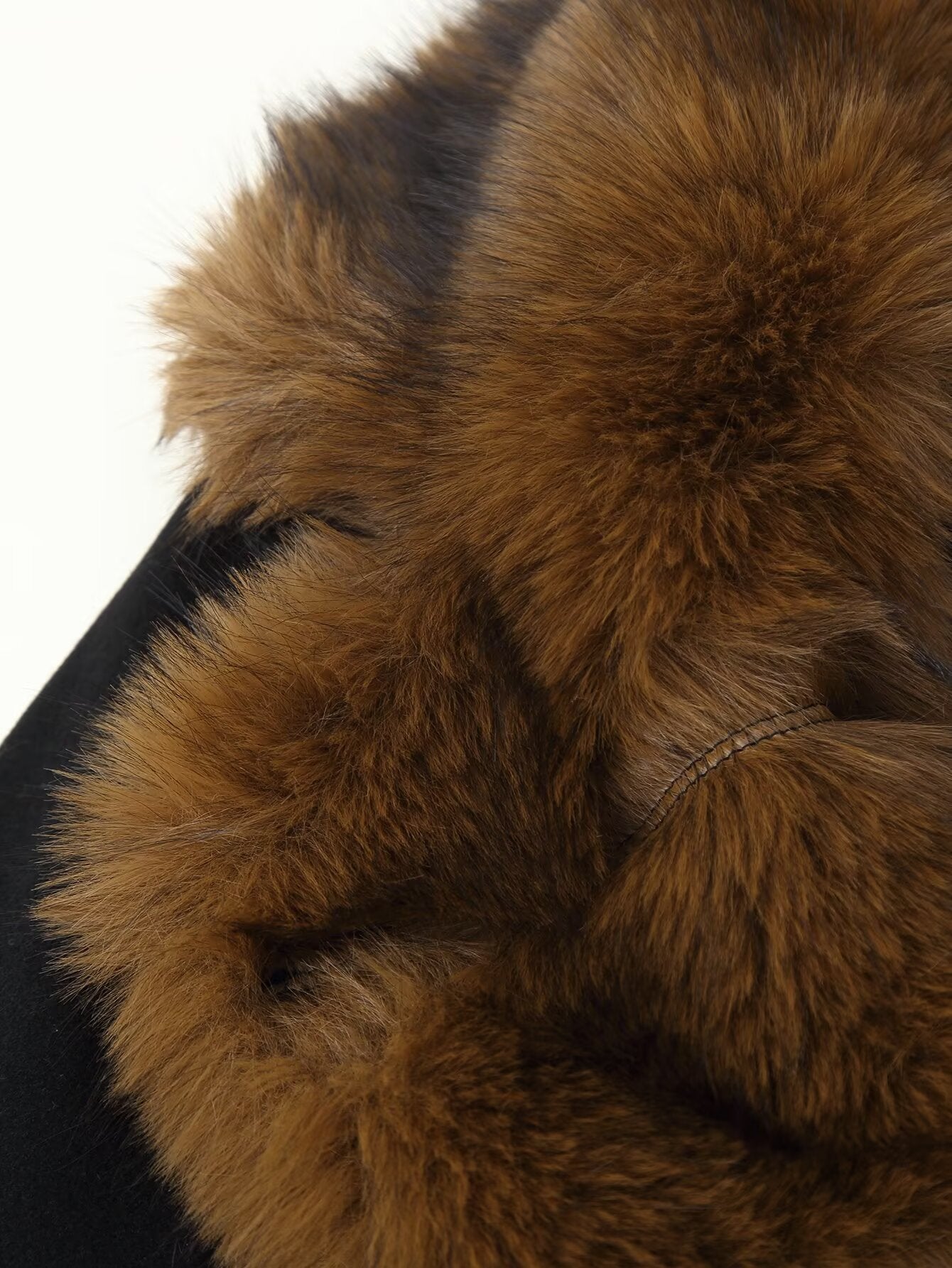 Brooklyn Faux Fur Belted Coat