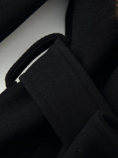 Brooklyn Faux Fur Belted Coat